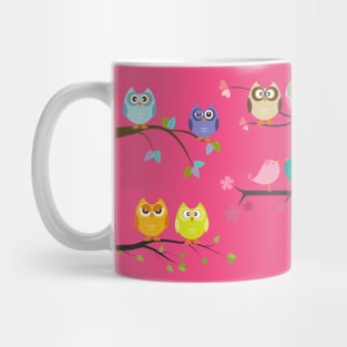 Owl Branches Mug